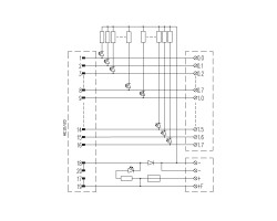 Модуль интерфейсный RS 16IO 1W L H Z (1311770000)