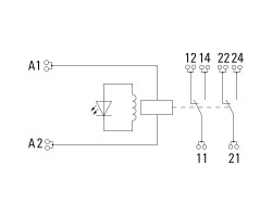 DRMKITP 115VAC 2CO LD Релейный модуль (2575990000)