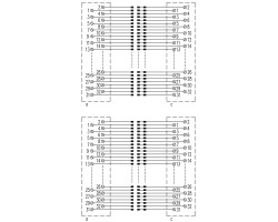 Модуль интерфейсный SKH C64*2 (A&C) RH2 (8013120000)