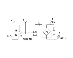 MCZ R 120VAC Модуль релейный (8420880000)