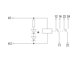 RCIKIT 24VAC 2CO LD Модуль релейный (8871040000)