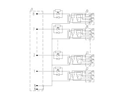 Модуль интерфейсный RSM-8 230VAC 2CO S (1449080000)