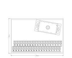 Модуль интерфейсный RS ELCOF 38/38RM S (1480760000)