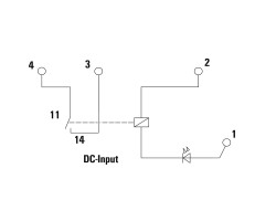 MCZ R 24Vdc 1NO TRAK Модуль релейный (8499550000)