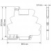 TOZ 60VUC 48VDC0,1A Твердотельное реле (1127080000)