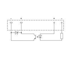 SSS RELAIS 5V/24V 0,1ADC Твердотельное реле (4064320000)