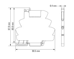 TOZ 24-230VUC 24VDC2A Твердотельное реле (1127380000)