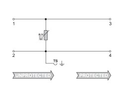 VSSC4 MOV 240VAC/DC Защита от перенапряжения (1064020000)
