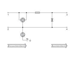 VSSC4 SL FG 12VDC 0.5A Защита от перенапряжения (1063880000)