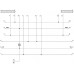 VSPC BASE 2/4CH FG Основание для защиты от перенапряжения (8924300000)