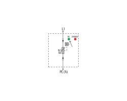 VPU II 1 600V/25KA Разрядник для защиты от перенапряжения (1352940000)