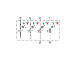 VPU II 4 150V/40KA Разрядник для защиты от перенапряжения (1352540000)