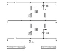 VSSC6 TRLDMOV 24VAC/DC Защита от перенапряжения (1064810000)