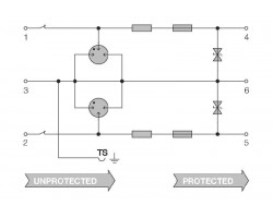 VSSC6TRSL24VAC/DC0.5A Защита от перенапряжения (1354790000)