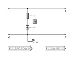 VSSC4 TAZ 12VDC Защита от перенапряжения (1064070000)