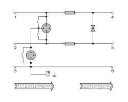 VSSC6 CLFG60VAC/DC0.5A Защита от перенапряжения (1064290000)