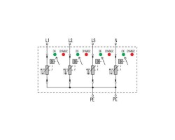 VPU II 4 600V/25kA Разрядник для защиты от перенапряжения (1353020000)