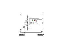 VPU III R 120V/6KV AC/DC Разрядник для защиты от перенапряжения (1351630000)