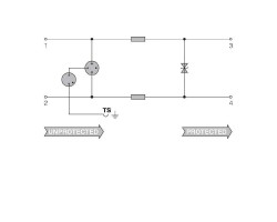 VSSC4 CL FG 24VAC/DC Ex Защита от перенапряжения (1063810000)