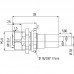 Встраиваемый штекер SAIE-M12B-PB-1.0U HW (1279480100)