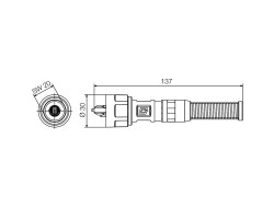 Оптоволоконный разъем IE-PS-V01M-2SC-MM-BP (1963270000)