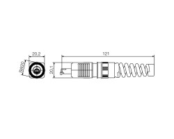 Разъем RJ45 IE-PS-V04P-RJ45-FH-BP (1963170000)