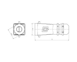 Корпус IE-PH-V05M (1962540000)