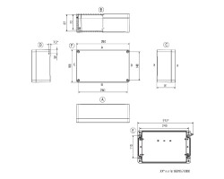 Корпус KLIPPON K61 VMQ RAL7001 (1937730000)