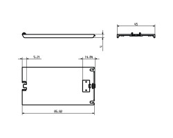 Корпус для электроники CH20M45 C TP (1104440000)