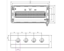 Корпус KLIPPON K31 M20ACSS EX (8000004215)