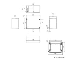 Корпус KLIPPON K6 VMQ RAL7001 (1937870000)