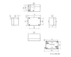 Корпус KLIPPON K4 RAL7001 (9529190000)