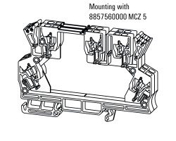 Корпус для электроники RA MCZ1.5 DKBG (2224240000)