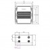 Корпус KLIPPON POK51 M20WCSS E (8000004229)