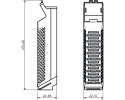 Корпус для электроники CH20M22 S PSCSC BK (1080630000)