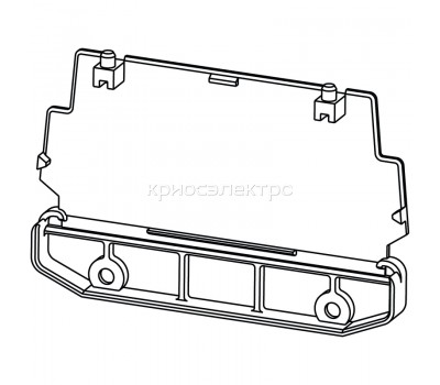 Концевая пластина AP 110 D OR (1185360000)