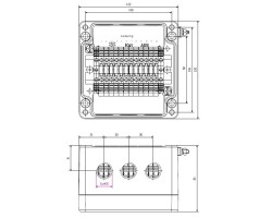 Корпус KLIPPON K41 M20WCSS EX (8000003591)