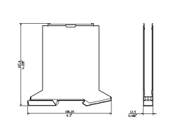 Корпус для электроники CH20M12 B FE BK/OR (1176990000)