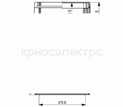 Корпус FPC 30/30/13 trsp (9535740000)