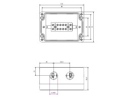 Корпус KLIPPON POK2 M20BCSS EX (8000004224)