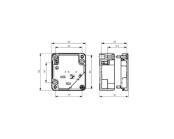 Корпус KLIPPON K01 VMQ RAL7001 (1937850000)