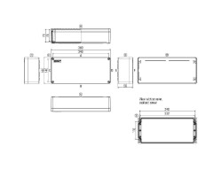 Корпус для электроники KLIPPON POK 163609 EX (1306100000)