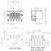 Вилочный разъем, соединение под пайку S2C-SMT 3.50/34/90LF 1.5SN BK BX (1290010000)