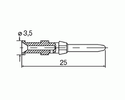 Обжимной контакт HDC-C-HD-SM0.5AU (1651630000)