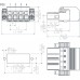 Вилочный разъем с пружинным соединением SVF 7.62HP/03/180FI SN BK BX (1124760000)