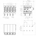 Клемма печатной платы LMF 5.00/06/90 3.5SN OR BX (1331740000)