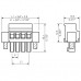 Розеточный разъем с винтовым соединением BCZ 3.81/10/270F SN OR BX (1940540000)