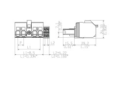 Розеточный разъем с пружинным соединением BVF 7.62HP/05/180MSF3 BCF/04R SN BK BX (1157270000)