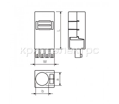 Кожух BCZ 3.81 AH10 BK BX(1005350000)