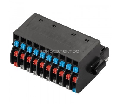 Розеточный разъем с пружинным соединением BL-I/O 3.50/30F SN BK BX (1779920000)